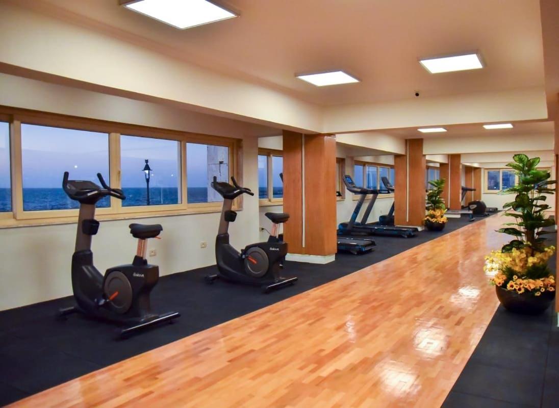 Fleet Club Mahrousa İskenderiye Dış mekan fotoğraf The gym at the hotel